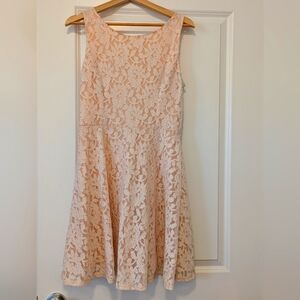Speechless mini dress pale pink